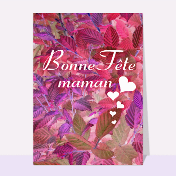 F&ecirc;te des m&egrave;res en couleurs de feuilles