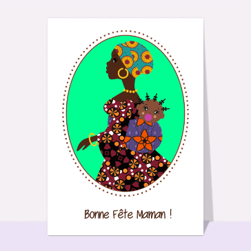 F&ecirc;te des m&egrave;res avec une maman &eacute;l&eacute;gante