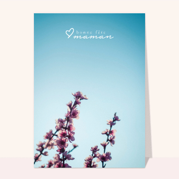 Fleurs tendres pour c&eacute;l&eacute;brer maman avec amour