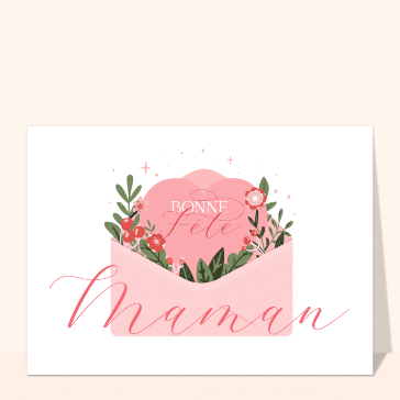 Fleurs magnifiques pour c&eacute;l&eacute;brer maman