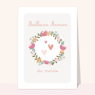 Fleurs d&eacute;licates pour la meilleure maman