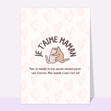 Maman, un doux c&acirc;lin de chats color&eacute;s