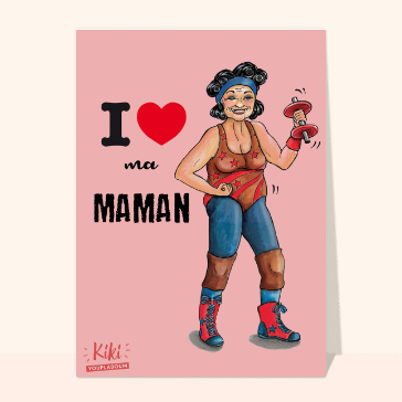 Maman muscl&eacute;e, la reine du fun et de l'amour