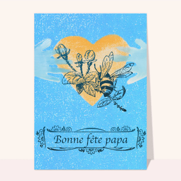 Amour floral pour une f&ecirc;te joyeuse avec Papa