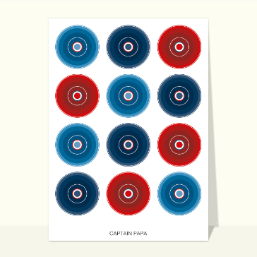 Super h&eacute;ros, mon papa aux cercles color&eacute;s