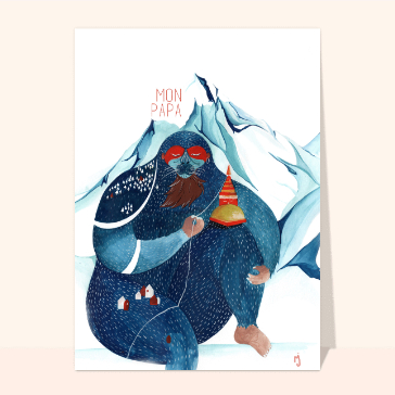 Mon papa, le g&eacute;ant des montagnes