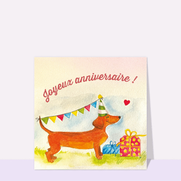 Anniversaire : Joyeux anniversaire