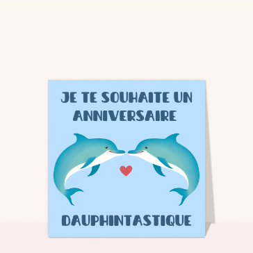 Dauphins en fête pour un anniversaire amusant