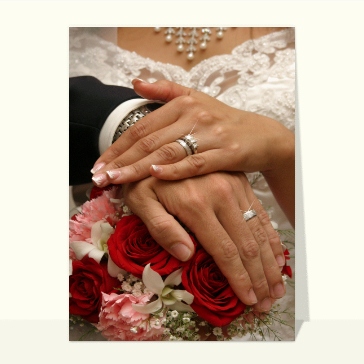Mariages : Faire-part mariage et bagues