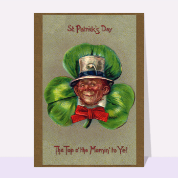 Carte ancienne St Patrick's Day
