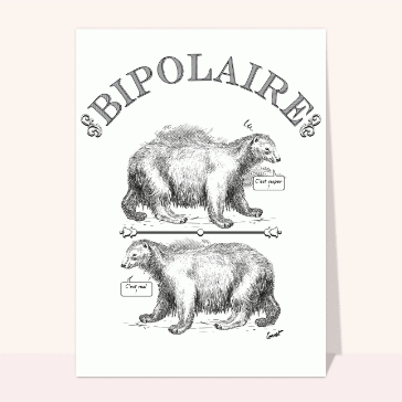 Humour : Ours polaires Bipolaire