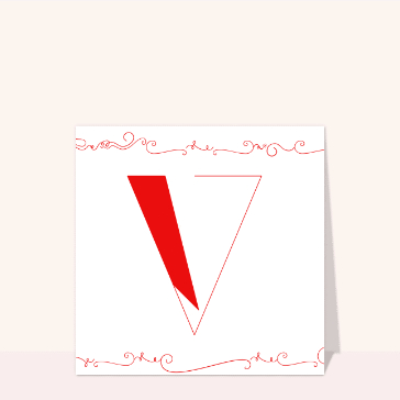 Autres cartes... : La carte du V