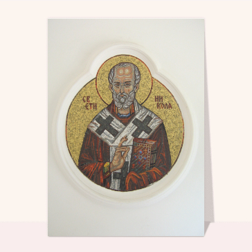 carte saint nicolas : Saint Nicolas de Myre