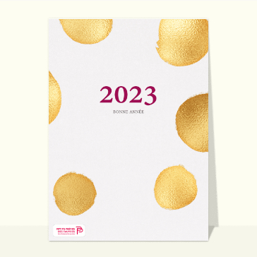 nouvelle année 2025 , de l'espoir et de l'or
