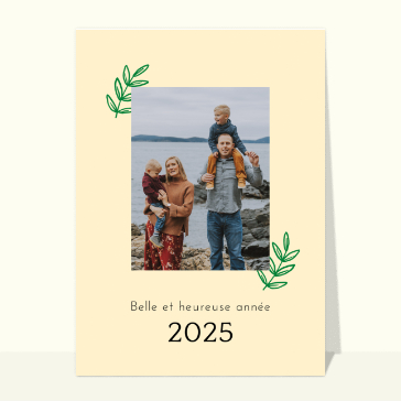 Fêtes de fin d'année : Voeux naturels et lumineux pour 2026
