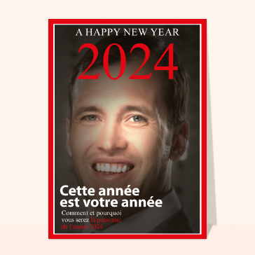 La personne de la nouvelle année 2024