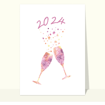 Coupes de champagne étoilées pour 2024