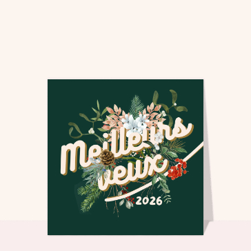 Fêtes de fin d'année : Fleurs épanouies pour une belle année 2026