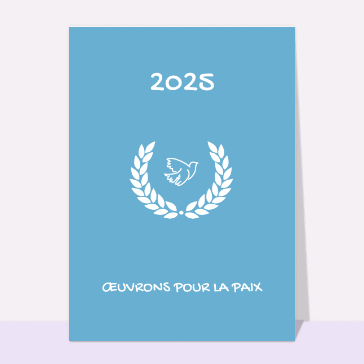 Carte 2025 : Vision d'un avenir pacifique