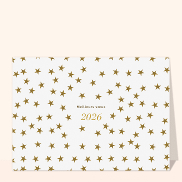 Fêtes de fin d'année : Voeux dorés et étoilés pour 2026