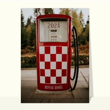 Pompe à essence vintage 2024