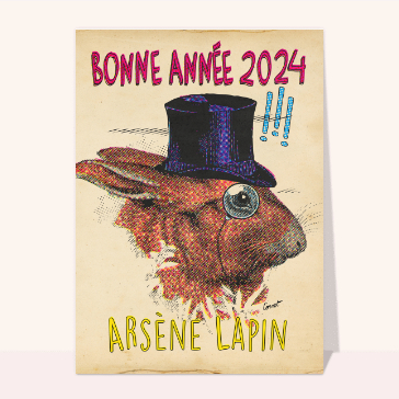 Fêtes de fin d'année : Bonne année Arsène Lapin