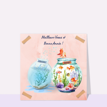 Carte  de voeux originale