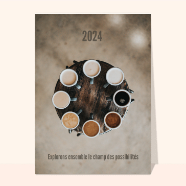 Cartes de voeux entreprise 2024 : Le champ des possibilités pour 2024