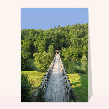 Pont en bois de Novo Mesto