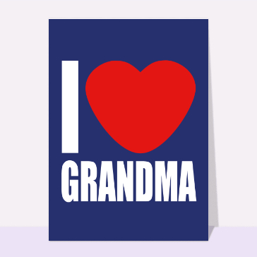 Fête des Mamies : I love Grandma comme à New York