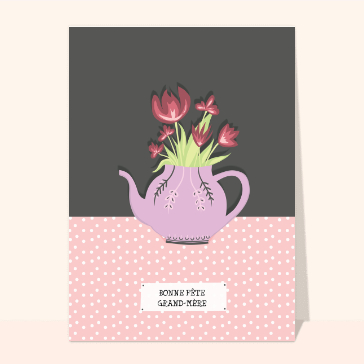 Fête des Mamies : Un thé fleuri pour mamie