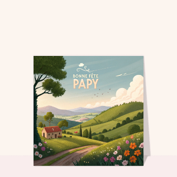 Papi, mamie, papa, maman : Papi, fête bucolique en pleine nature
