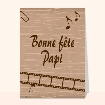 Fête de papy : Bonne fête papi en musique