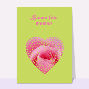 carte fête des mères : Bonne fête maman bonbon acidulé