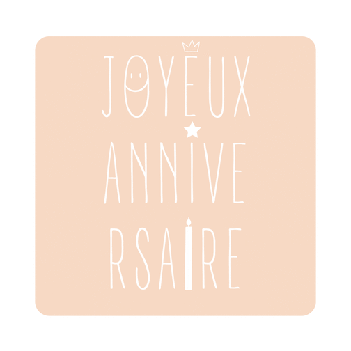 Carte Joyeux anniversaire tendance et fun Carte anniversaire Ado