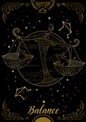 &Eacute;quilibre et magie pour un anniversaire Balance