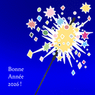 Feux d`artifice pour une ann&eacute;e &eacute;clatante 2026