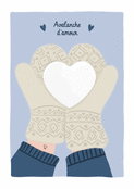Avalanche d'amour en gants tendres