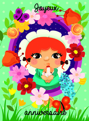 Carte Joyeux anniversaire Carte anniversaire enfant