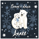 Ours polaires c&acirc;lins pour une douce ann&eacute;e 2026