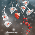 C&oelig;ur emprisonn&eacute; pour une d&eacute;claration passionn&eacute;e