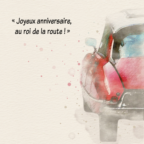 Carte Joyeux anniversaire Carte anniversaire humour