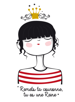 Carte Remet ta couronne Carte anniversaire Ado