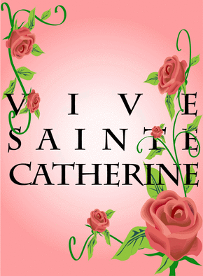 Carte Vive sainte catherine Carte sainte Catherine