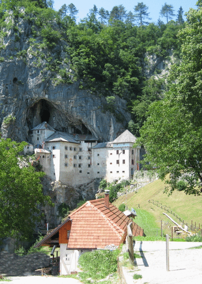 Carte Chateau de Predjana en Slovenie Carte postale Slovenie