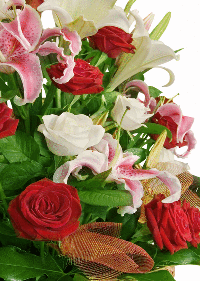 Carte Composition florale pour la fête des mères Carte fête des mères avec des fleurs