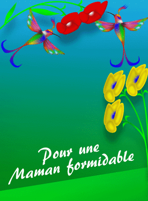 Carte Pour une maman formidable Carte bonne fête maman personnalisée