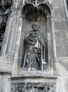 Carte Statue de St Nicolas Carte saint nicolas