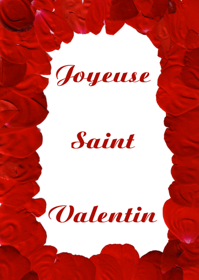 Carte Joyeuse Saint Valentin Carte saint valentin