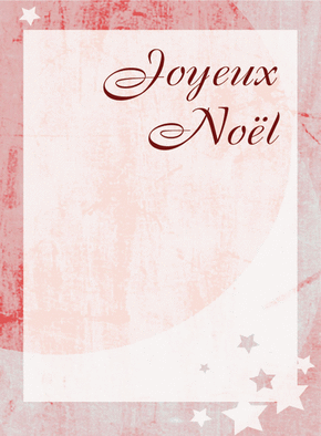 Carte Joyeux Noel Etoiles Carte noël personnalisée